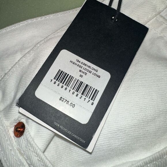 RE/DONE  Women's High Rise Loose Long Jean - Picture 5 of 6